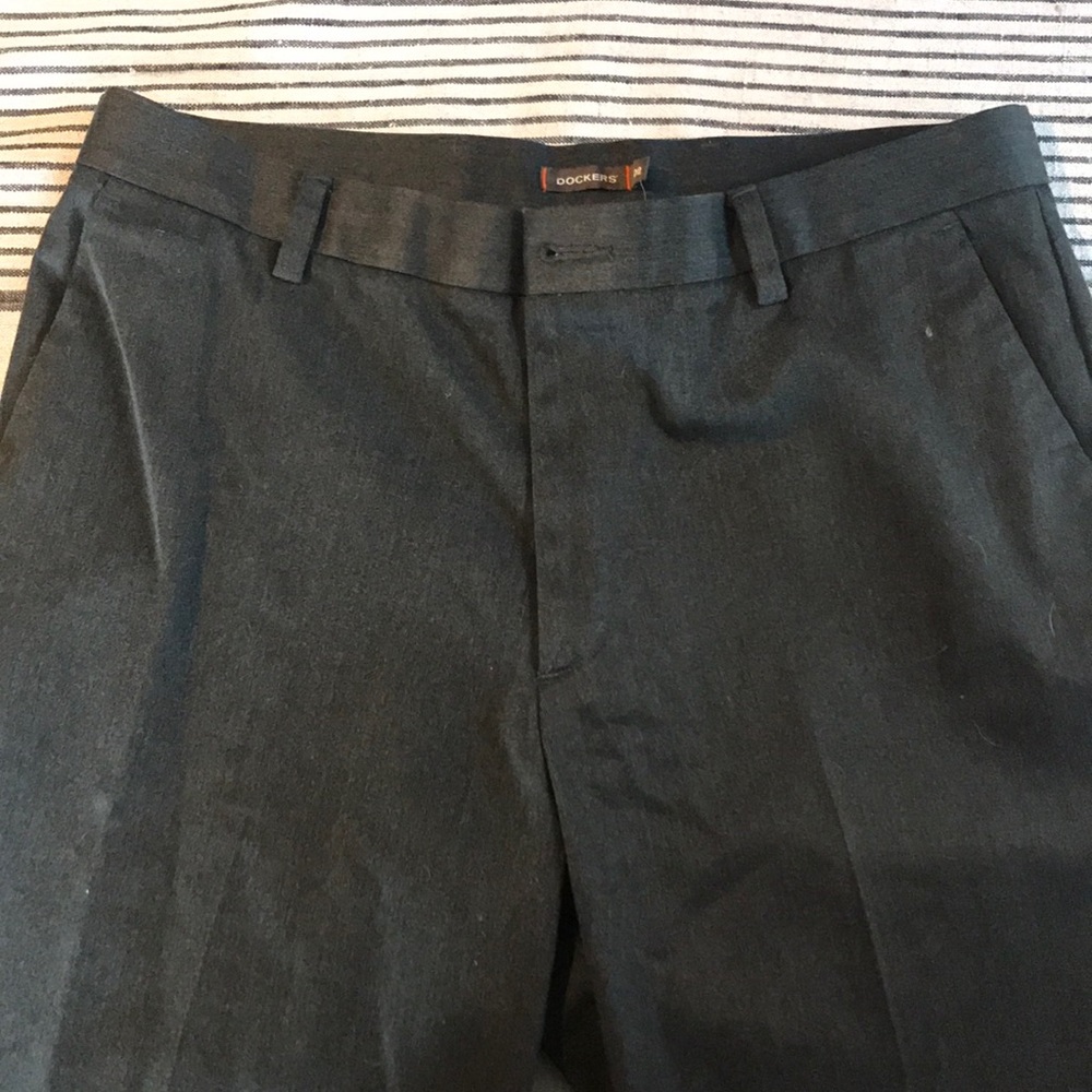Dockers dress pants gray sz 36 x 34